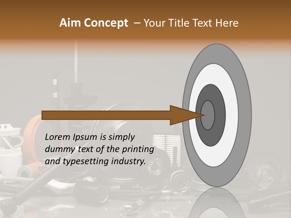 Engine Gland Replacement PowerPoint Template