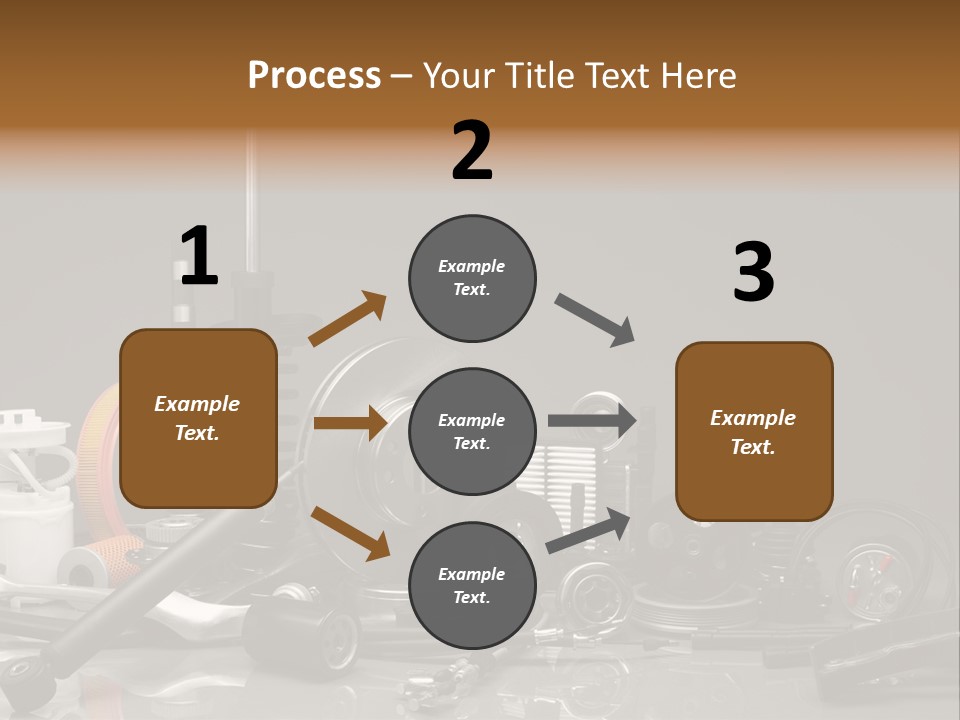 Engine Gland Replacement PowerPoint Template