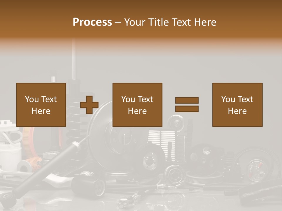 Engine Gland Replacement PowerPoint Template