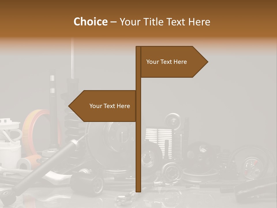 Engine Gland Replacement PowerPoint Template