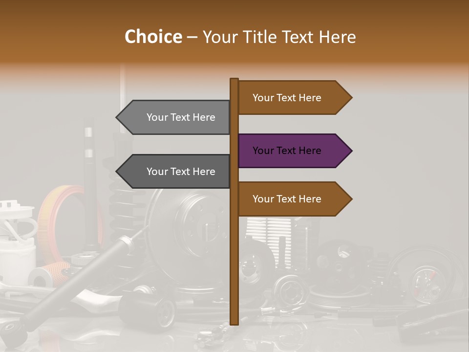 Engine Gland Replacement PowerPoint Template