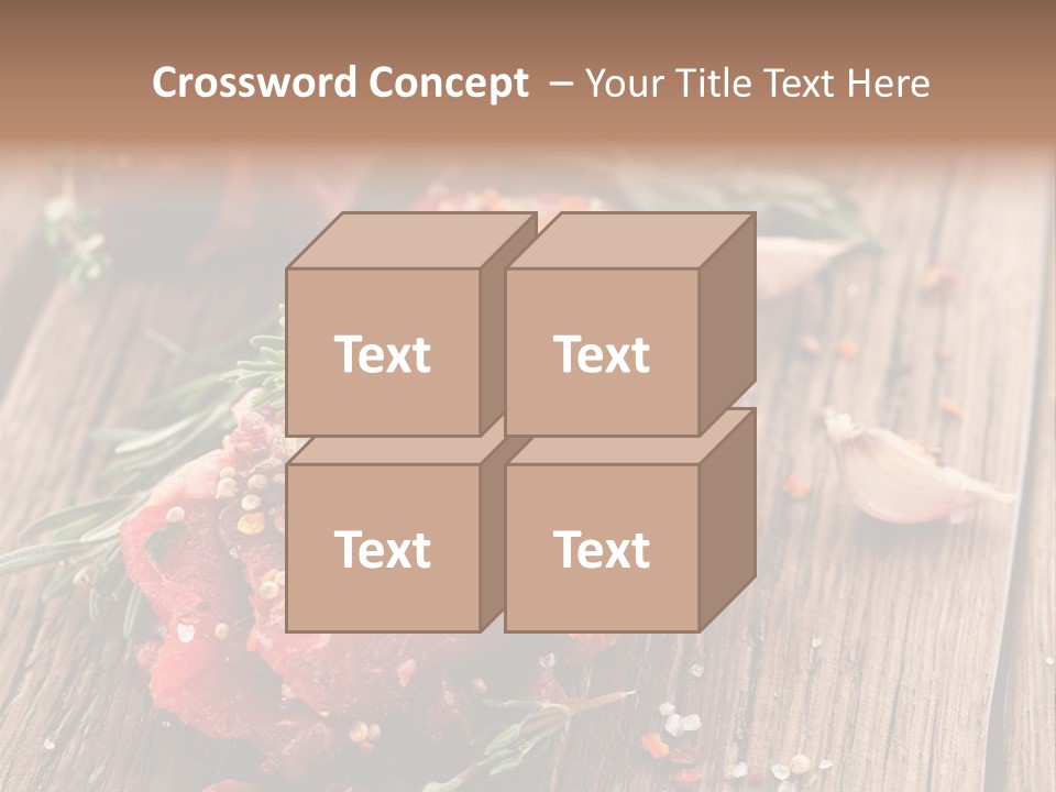 Board Bloody Salt PowerPoint Template