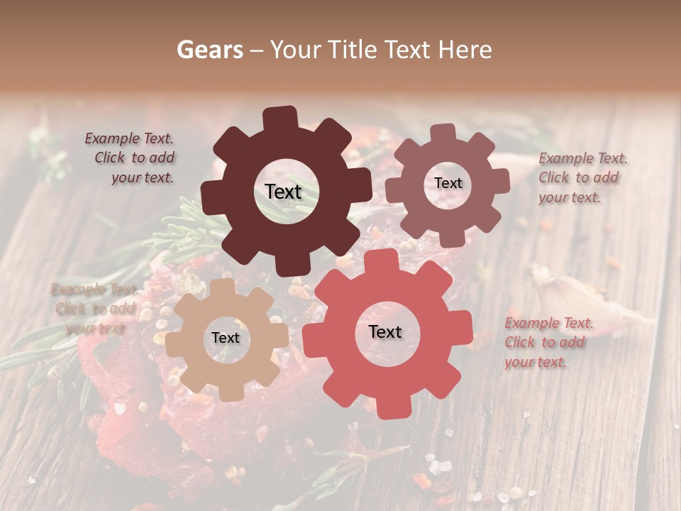 Board Bloody Salt PowerPoint Template