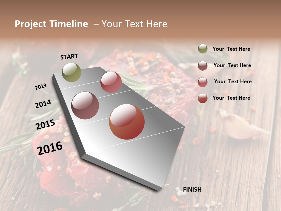 Board Bloody Salt PowerPoint Template