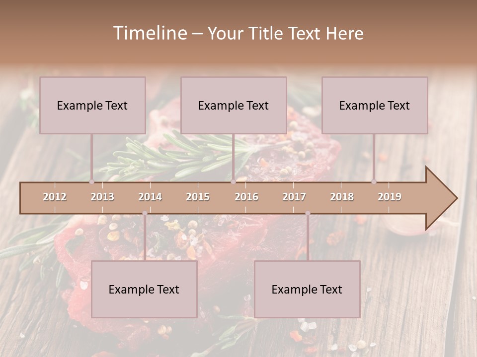 Board Bloody Salt PowerPoint Template