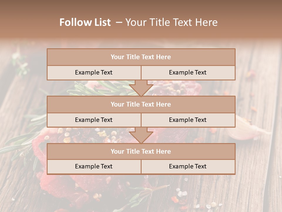 Board Bloody Salt PowerPoint Template
