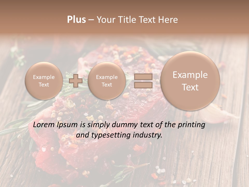 Board Bloody Salt PowerPoint Template