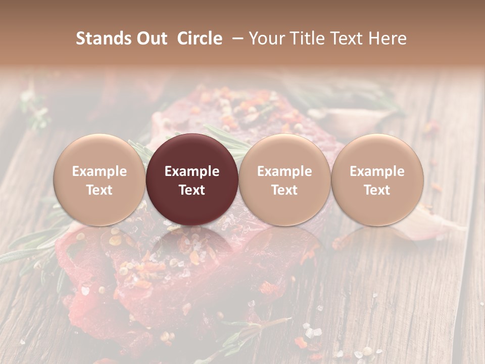 Board Bloody Salt PowerPoint Template