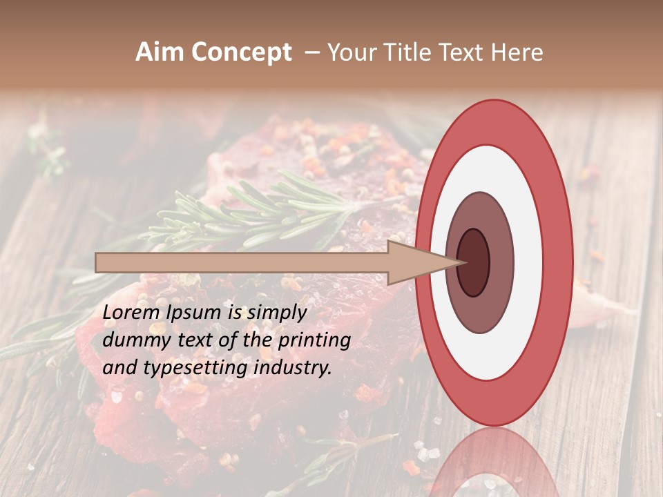 Board Bloody Salt PowerPoint Template