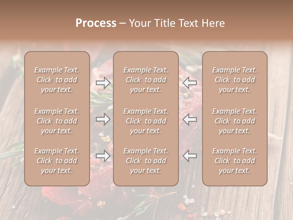 Board Bloody Salt PowerPoint Template