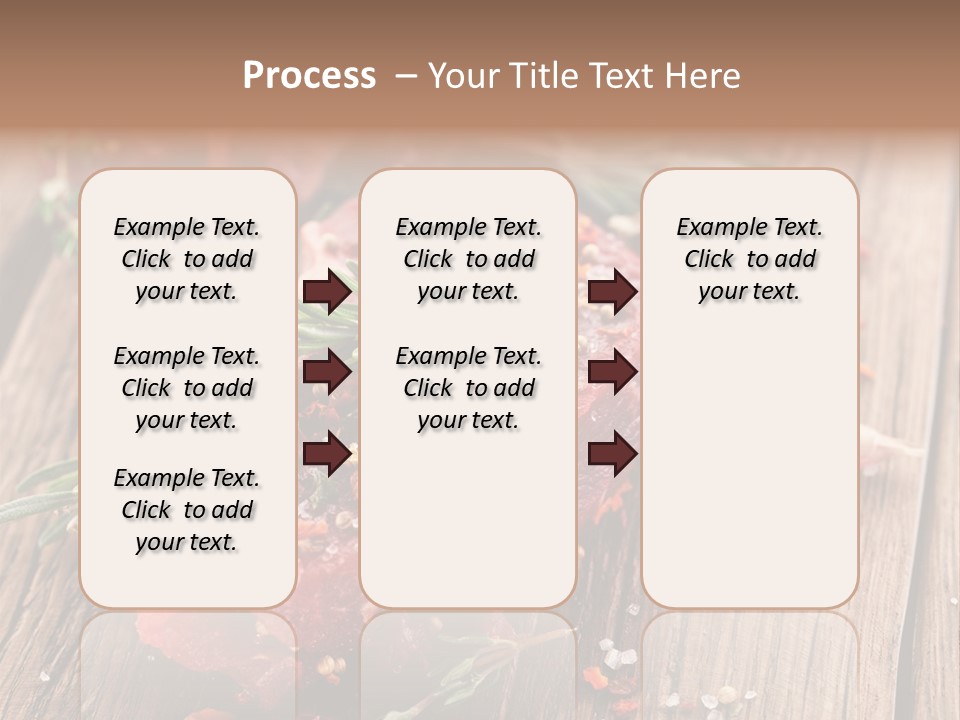 Board Bloody Salt PowerPoint Template