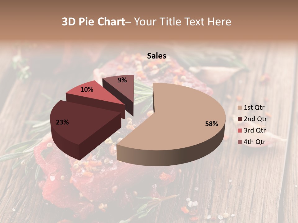 Board Bloody Salt PowerPoint Template