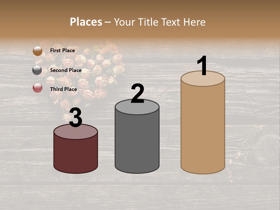 Holiday Rose Giving PowerPoint Template