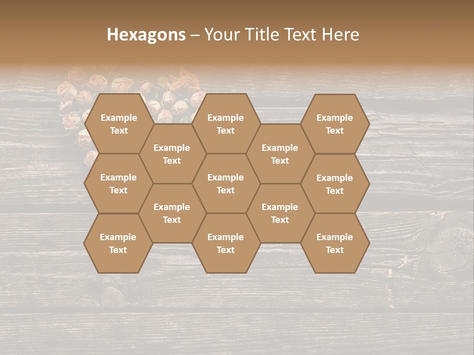 Holiday Rose Giving PowerPoint Template