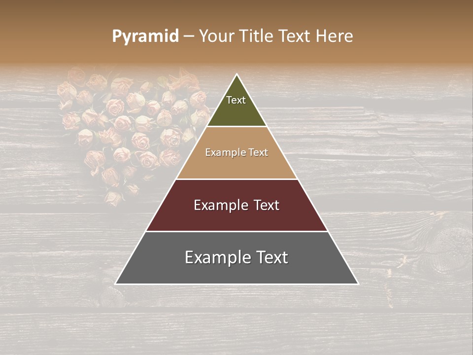 Holiday Rose Giving PowerPoint Template