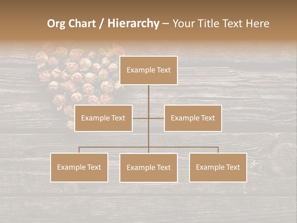 Holiday Rose Giving PowerPoint Template