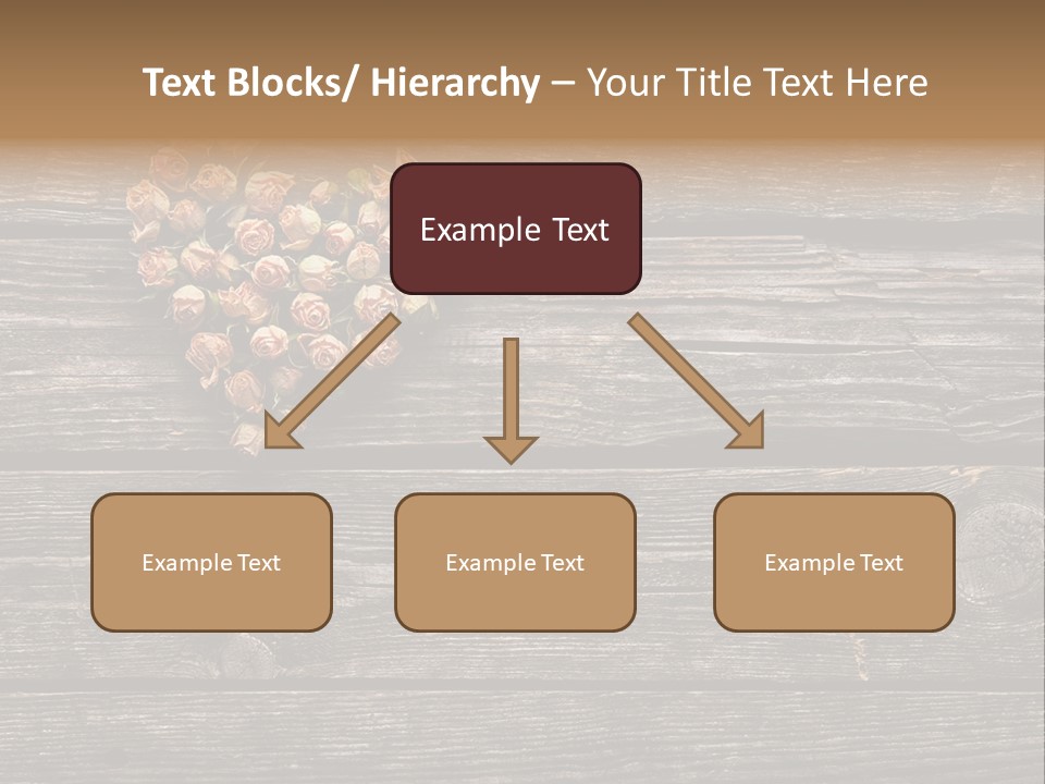 Holiday Rose Giving PowerPoint Template