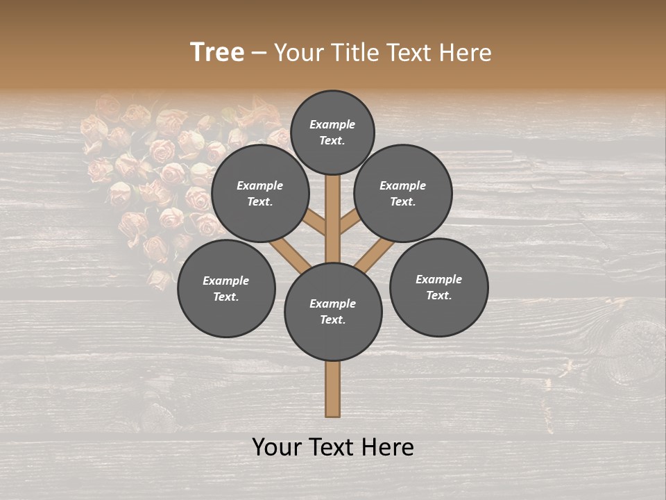 Holiday Rose Giving PowerPoint Template