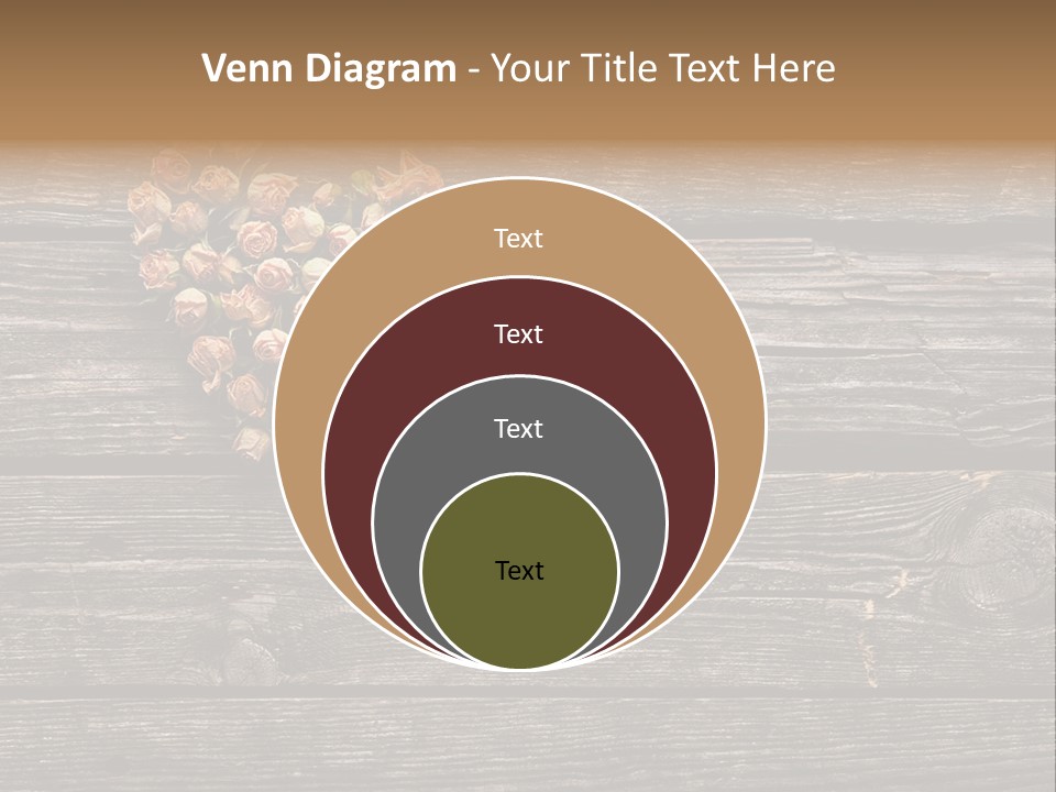 Holiday Rose Giving PowerPoint Template