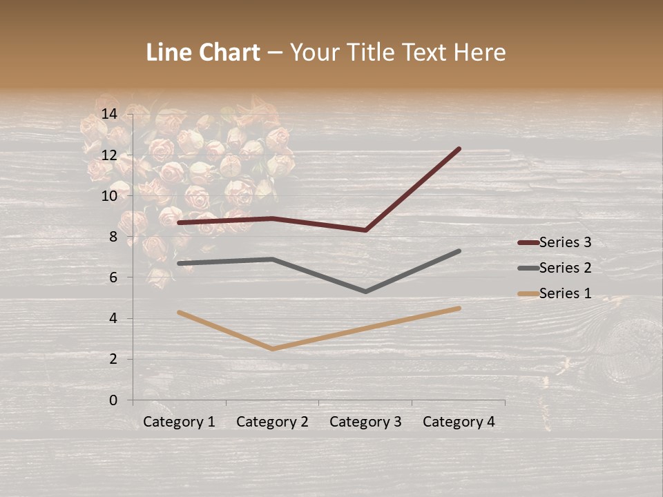 Holiday Rose Giving PowerPoint Template
