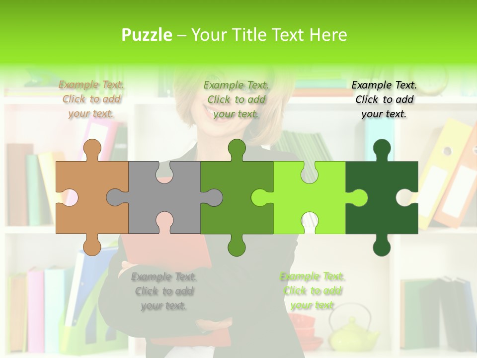 Colorful Confident Cute PowerPoint Template