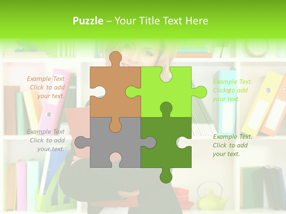 Colorful Confident Cute PowerPoint Template