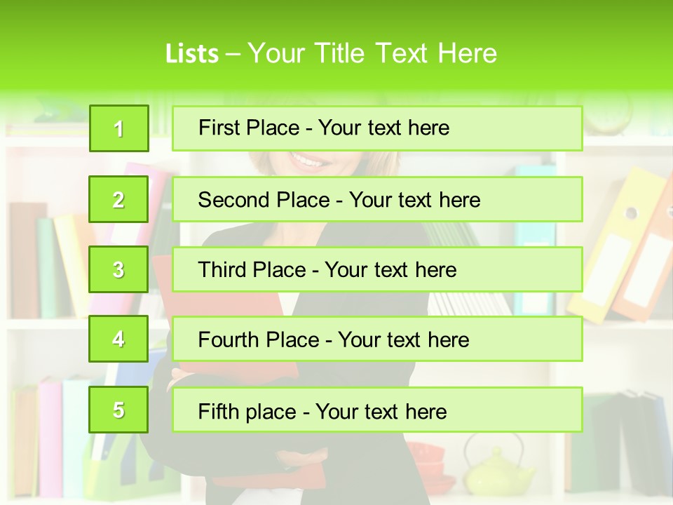Colorful Confident Cute PowerPoint Template