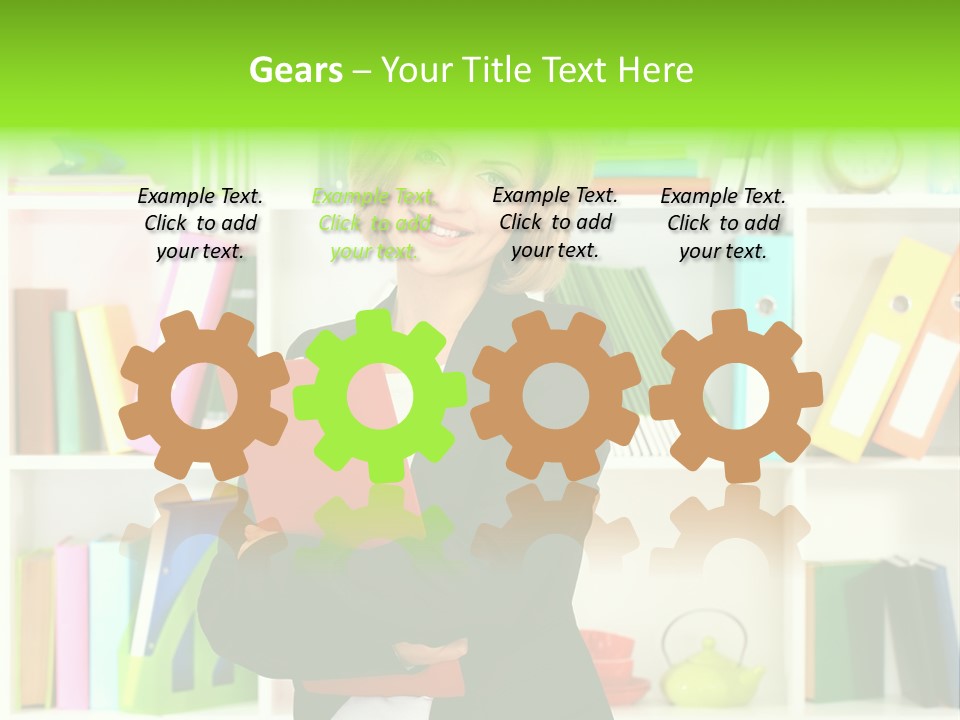 Colorful Confident Cute PowerPoint Template