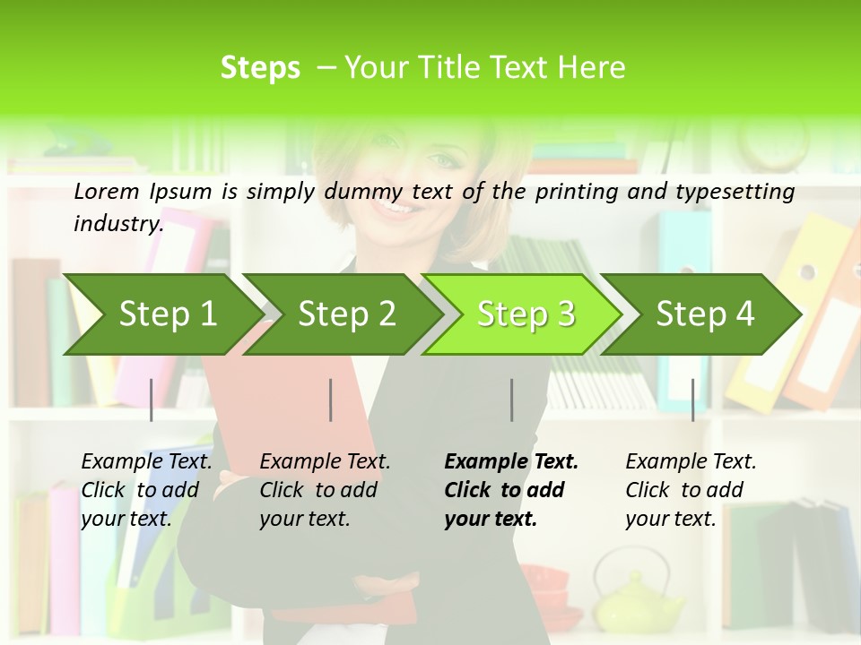 Colorful Confident Cute PowerPoint Template