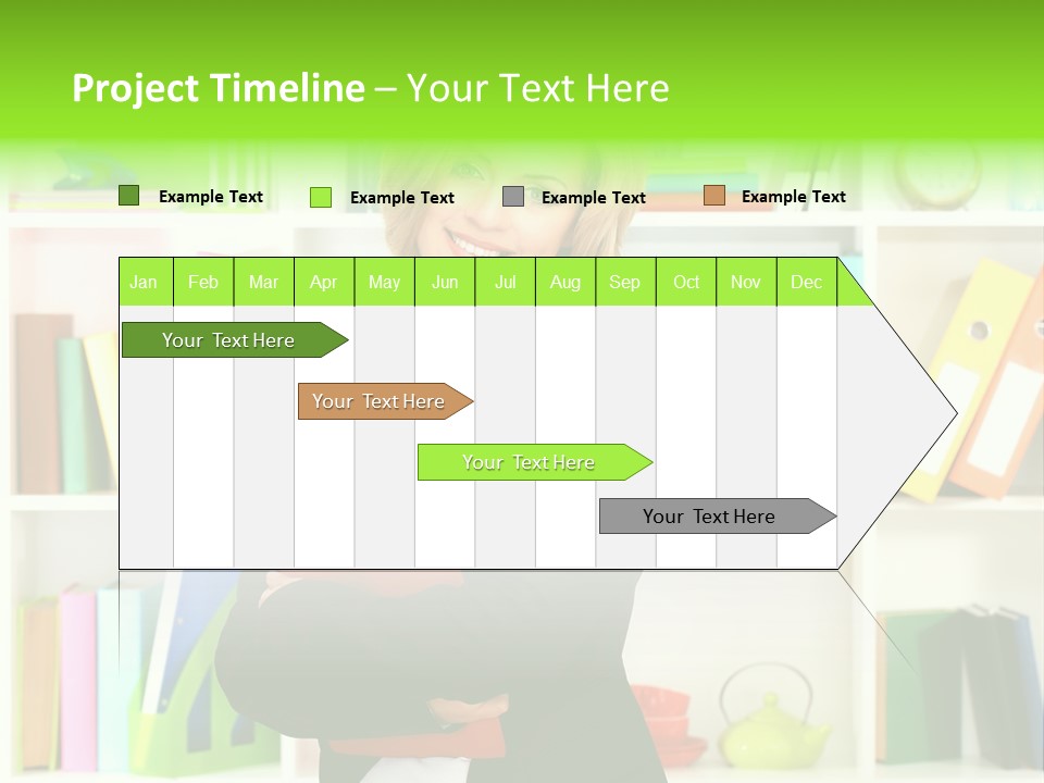 Colorful Confident Cute PowerPoint Template