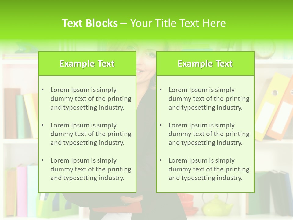 Colorful Confident Cute PowerPoint Template