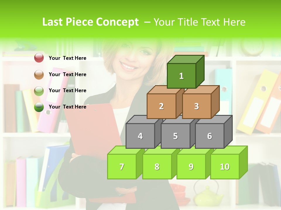 Colorful Confident Cute PowerPoint Template