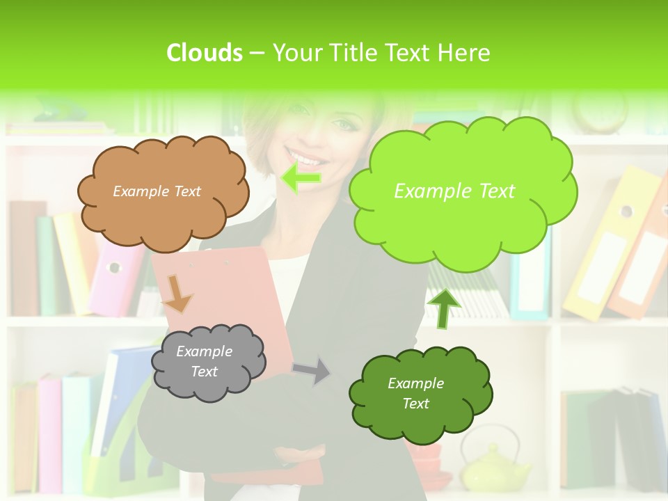 Colorful Confident Cute PowerPoint Template