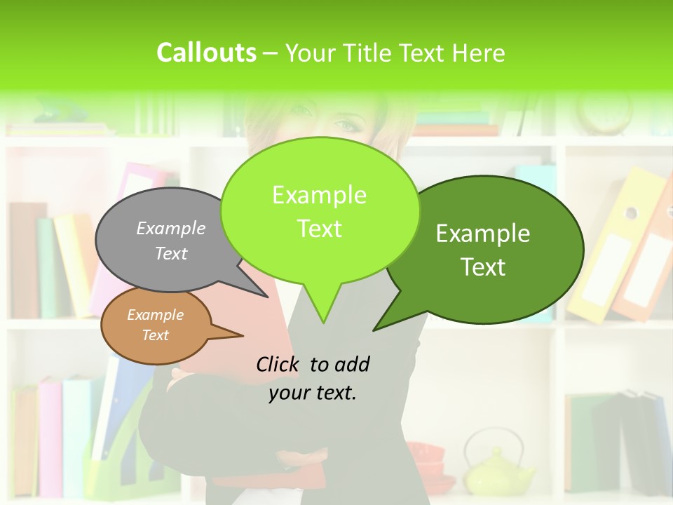 Colorful Confident Cute PowerPoint Template