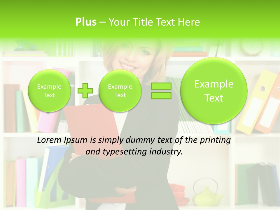 Colorful Confident Cute PowerPoint Template