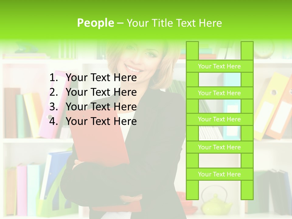 Colorful Confident Cute PowerPoint Template