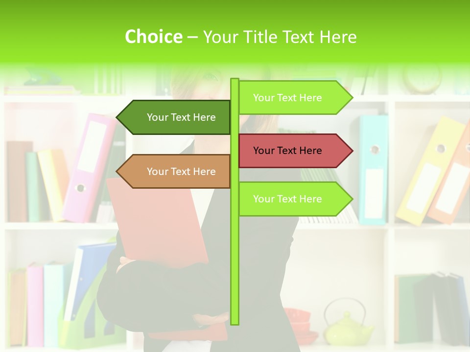 Colorful Confident Cute PowerPoint Template