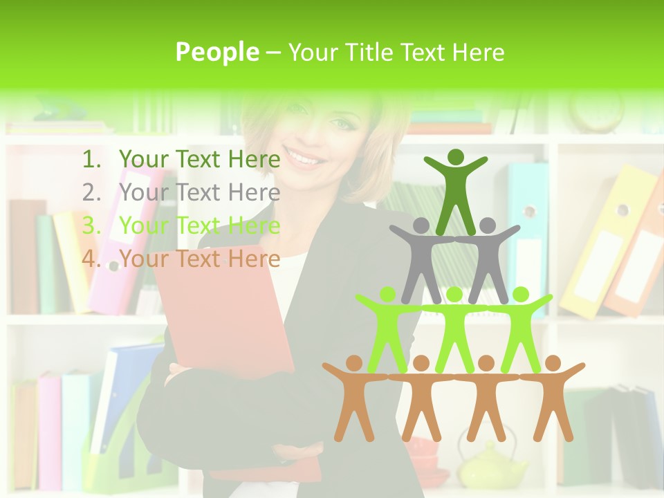 Colorful Confident Cute PowerPoint Template