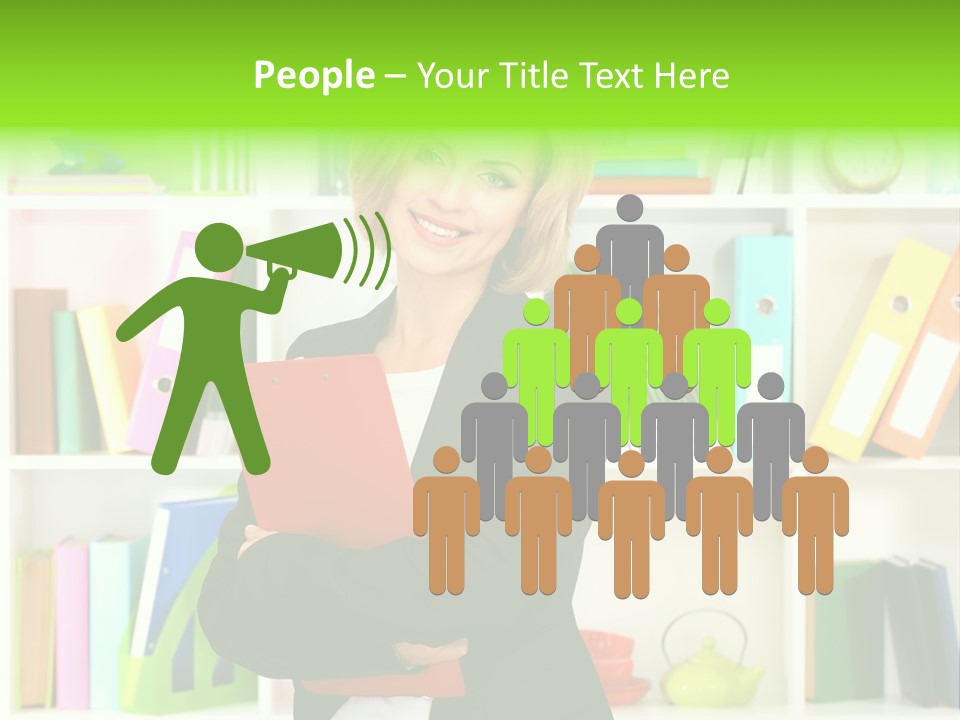 Colorful Confident Cute PowerPoint Template