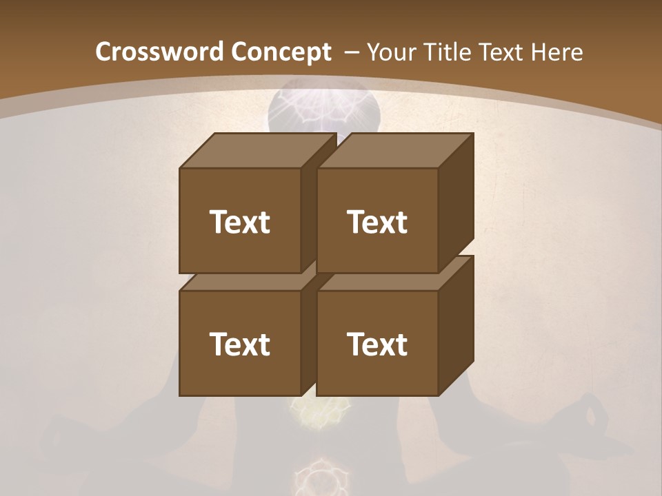 Bright Man Color PowerPoint Template