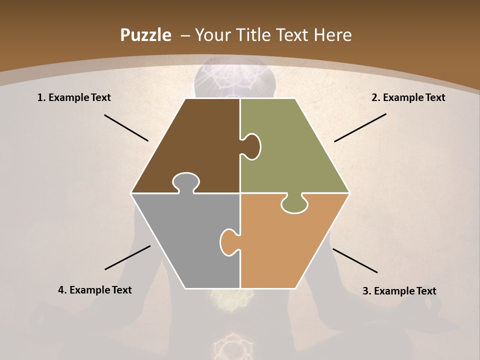 Bright Man Color PowerPoint Template