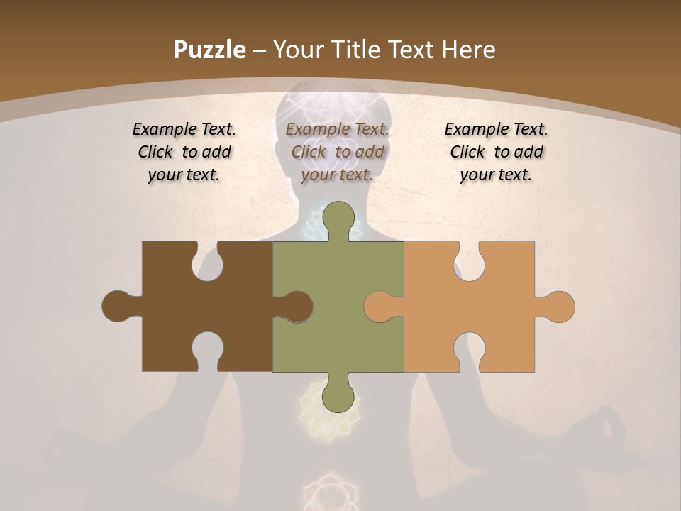 Bright Man Color PowerPoint Template