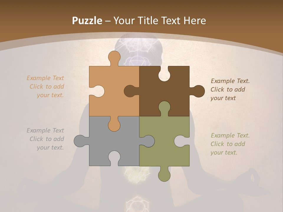 Bright Man Color PowerPoint Template