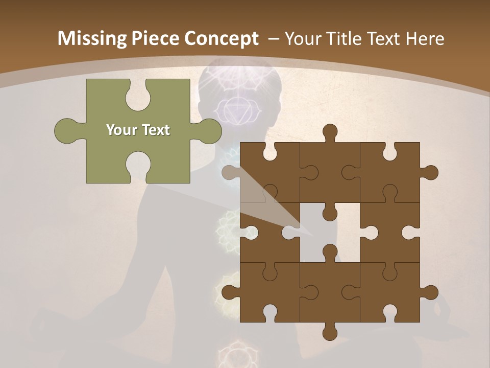 Bright Man Color PowerPoint Template