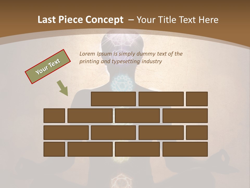 Bright Man Color PowerPoint Template