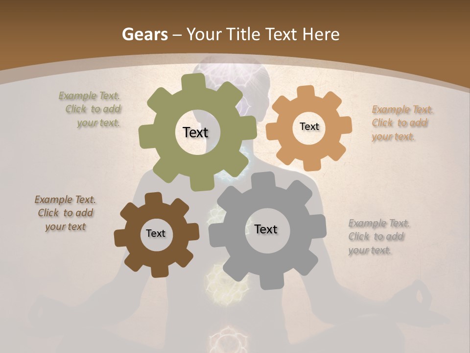 Bright Man Color PowerPoint Template