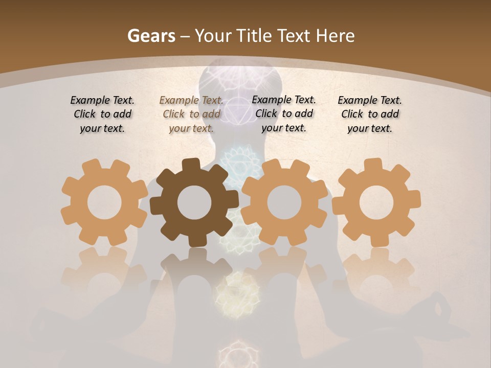 Bright Man Color PowerPoint Template