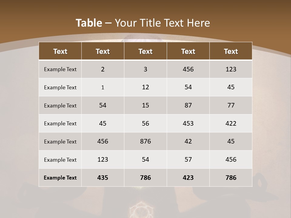 Bright Man Color PowerPoint Template