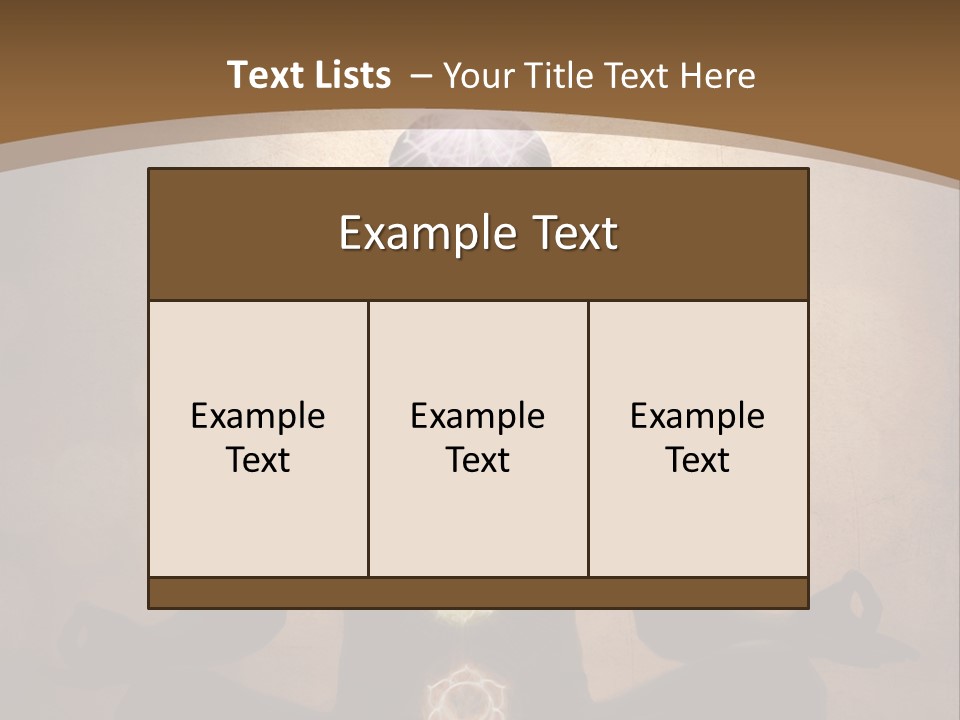 Bright Man Color PowerPoint Template