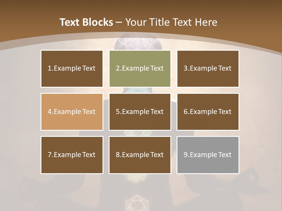 Bright Man Color PowerPoint Template